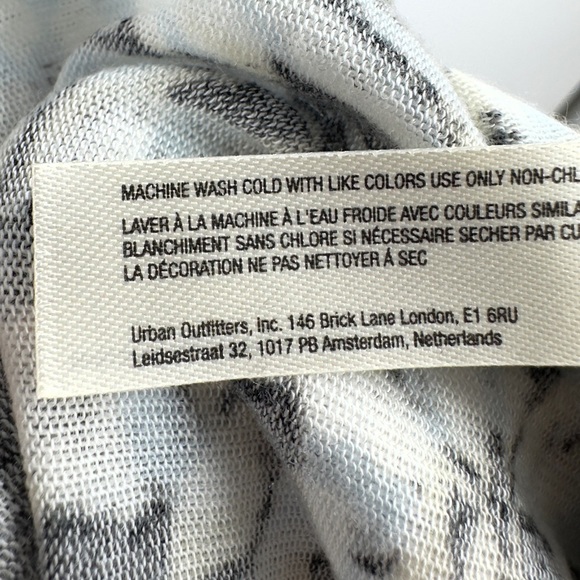 Free People Movement High Jump Top Womens Large Semi Sheer Boho Stretch Indie - Picture 11 of 13